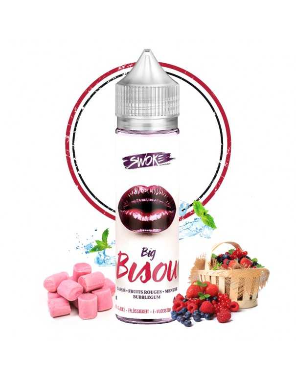 Image principale du e-liquide Big Bisou en 50ml de chez Swoke. Image principale du e-liquide Big Bisou en 50ml de chez Swoke.