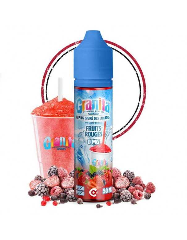 Visuel de l'e-liquide Fruits Rouges Granita au format 50ml