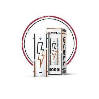 Visuel de l'accumulateur Ucell au format 21700 et à la capacité de 4000 mAh.