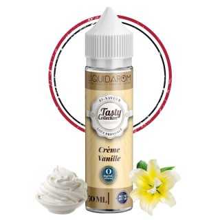 Image du e-liquide Crème Vanille au format 10ml de la marque LIQUIDAROM.