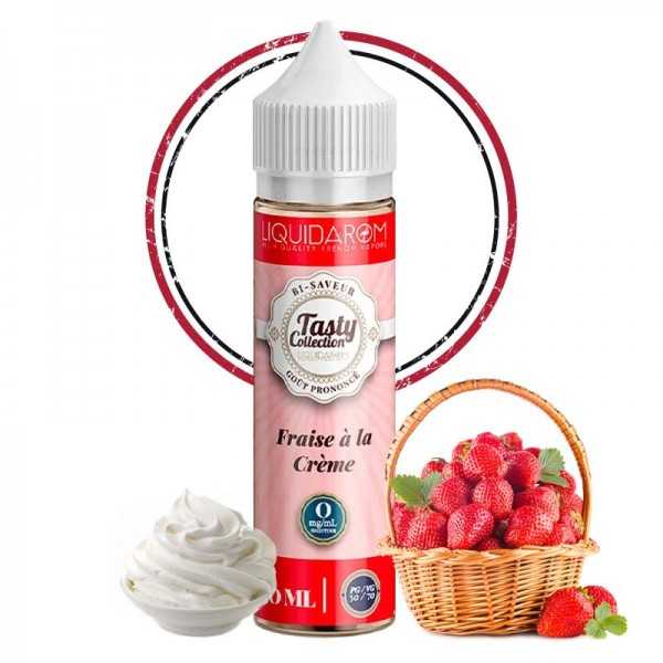 E Liquide Fraise La Cr Me Tasty Liquidarom Ml Vap Expert