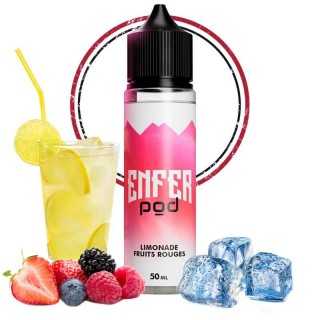Visuel du e-liquide Enfer Limonade Fruits Rouges au format 50ml.