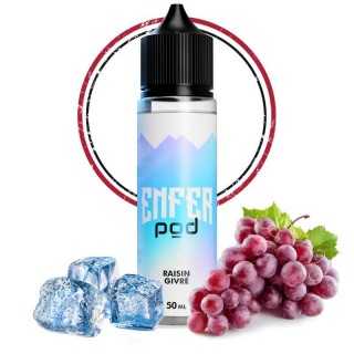 Visuel du e-liquide Raisin Givré au format 50ml.
