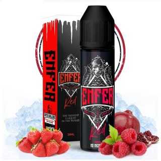 Visuel du e-liquide Enfer Red au format 50ml.