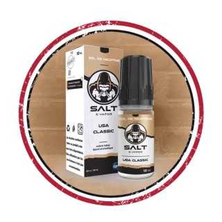 Visuel du e-liquide USA Classic Salt E-Vapor au format 10ml.