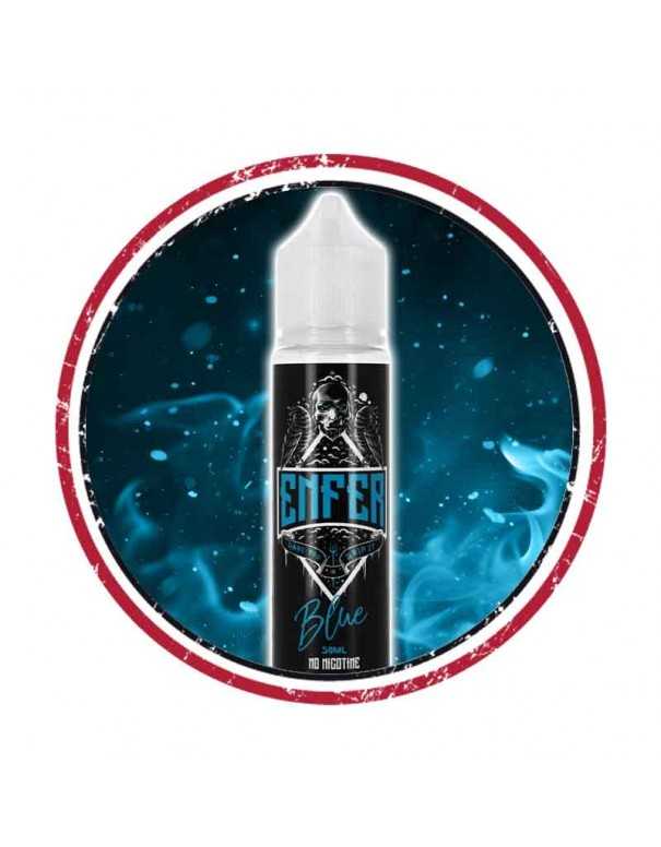 Visuel du e-liquide Enfer Blue au format 50ml.