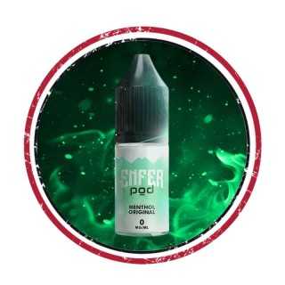 Visuel du e-liquide Enfer Pod Menthol Original au format 10ml.