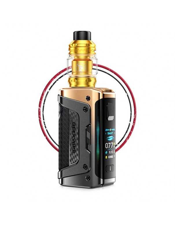 Image principale du kit aegis legend 5 de la marque GEEK VAPE couleur RACING GOLD disponible chez VAP'EXPERT.