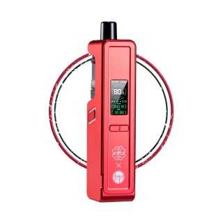 Cette image représente la DotAMP Red de la marque DotMod disponible chez Vap'Expert