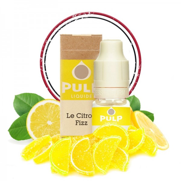 E-Liquide 100% franais : Citron Fizz-Pulp-10ml | VAP'EXPERT