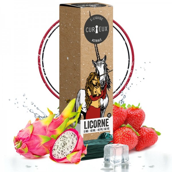 E-Liquide Licorne-Astrale Curieux-50ml