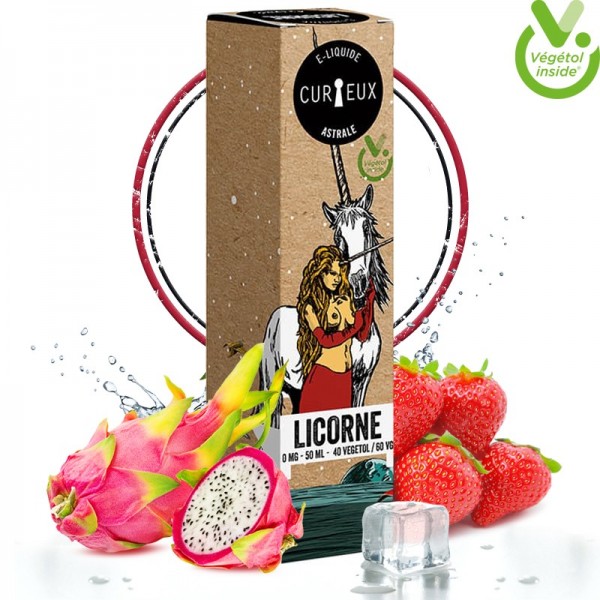 E-Liquide Licorne Vegetol-Astrale Curieux-50ml | VAP'EXPERT