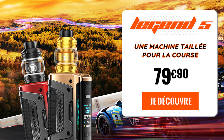 Nouveauté chez Vap'Expert : La legend 5 à 79,90€