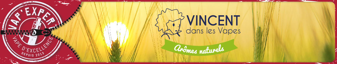 Bannière principale de la gamme Arômes Naturels de chez VDLV, partenaire de VAP'EXPERT