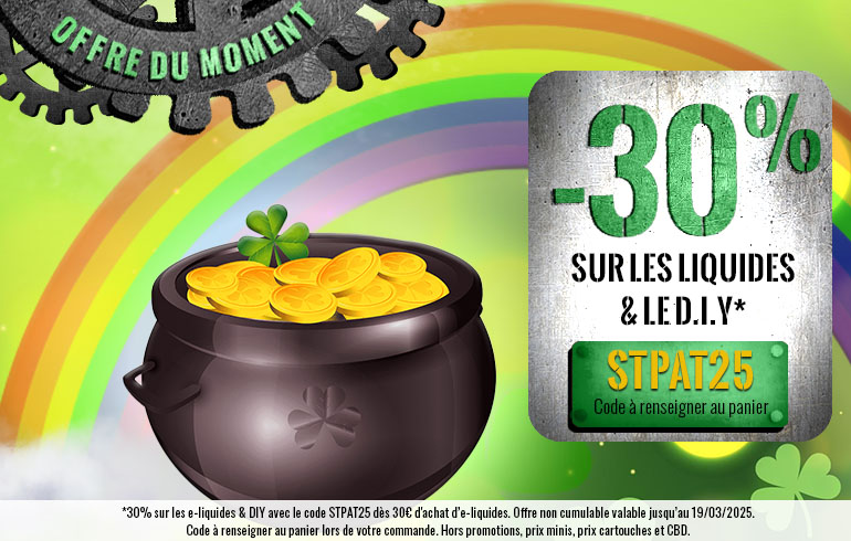 La Saint-Patrick s'invite chez Vap'Expert, avec des offres spéciales et une ambiance festive !