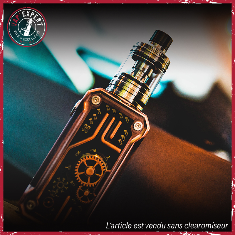 Cette image représente une première photo ambiance de la e-cigarette Punk 85W de la marque Teslacigs