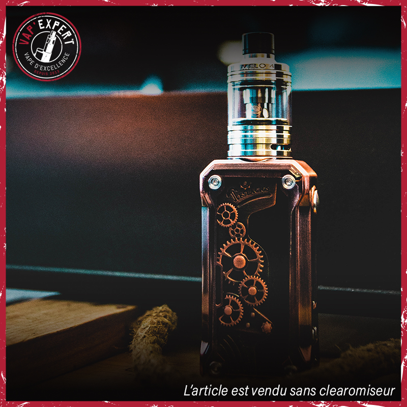 Cette image représente une deuxième photo ambiance de la e-cigarette Punk 85W de la marque Teslacigs