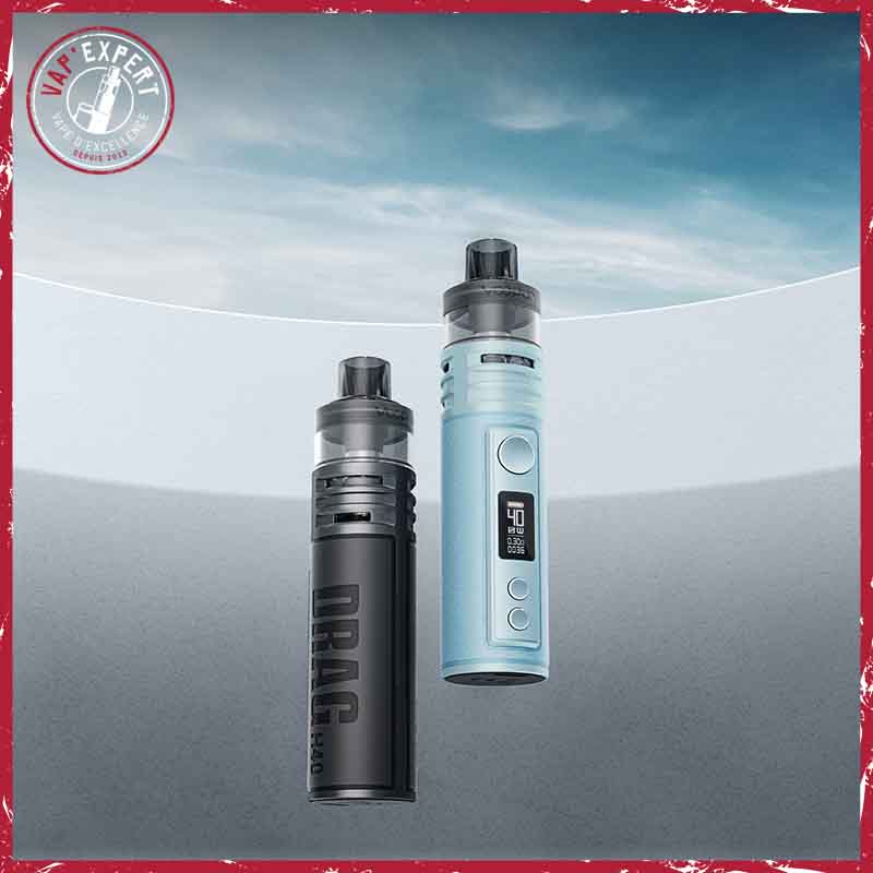 Visuel ambiance 1 du Kit Drag H40 de la marque Voopoo.