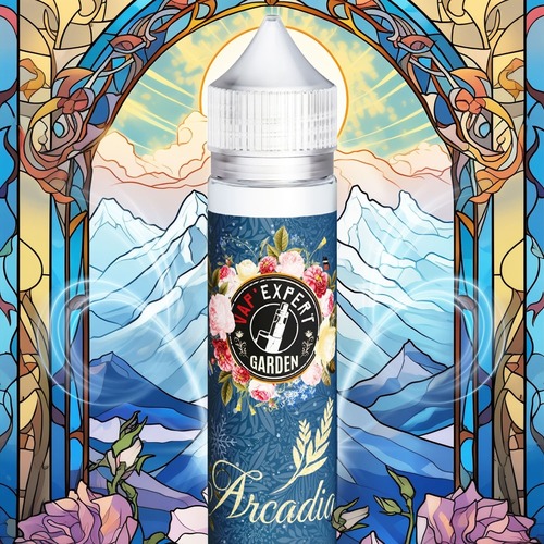 Repr&eacute;sentation du E-Liquide Arcadia de la gamme garden de Vap'Expert