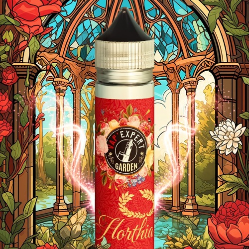 Repr&eacute;sentation du E-Liquide Horthia de la gamme garden de Vap'Expert