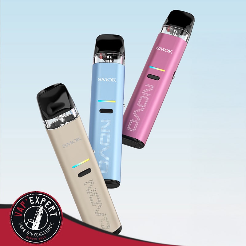 Image illustant la novo éco, une cigarette électronique pas chere, idéale pour débuter.