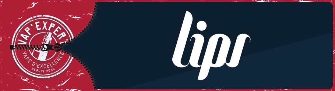 Bannière principale de la marque LIPS (le french liquide), partenaire de Vap'Expert