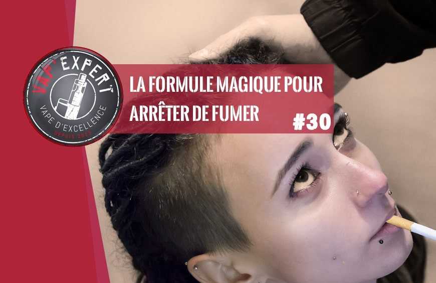 Quelle est la meilleure formule magique pour arrêter de fumer ?