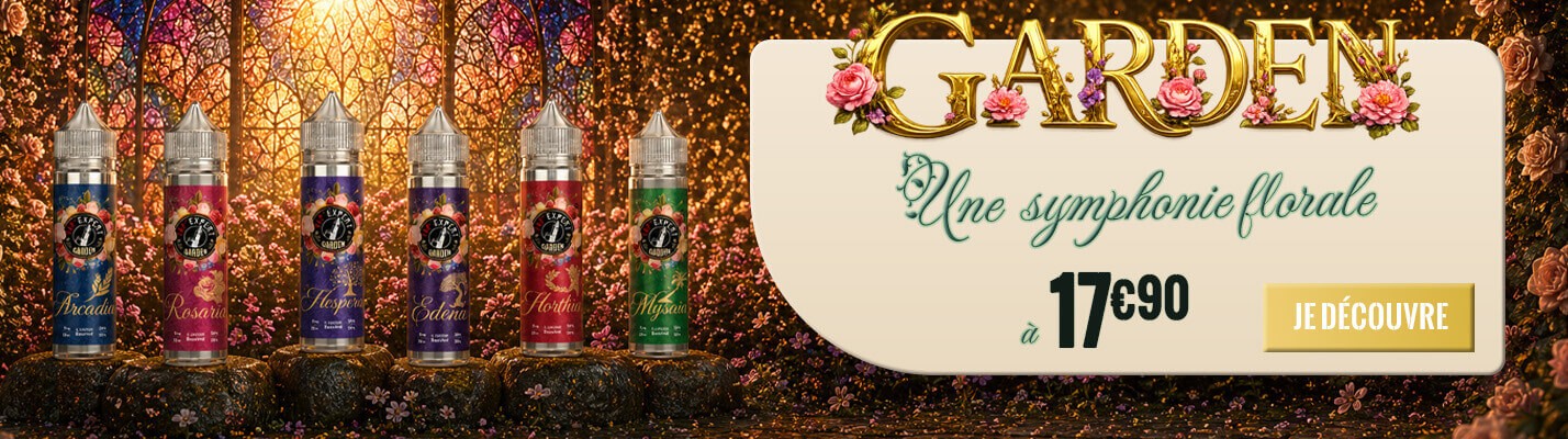 Laissez-vous emporter par un jardin de saveurs inoubliables, signé VAP'EXPERT !