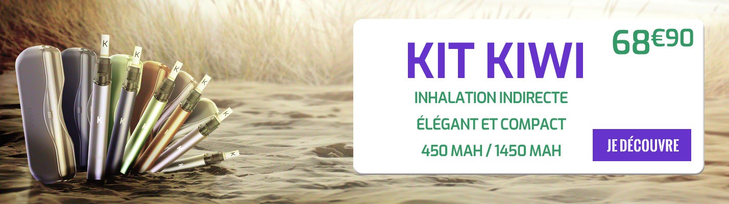 Découvrez le Kit Kiwi de la marque Italienne Kiwi Vapor.